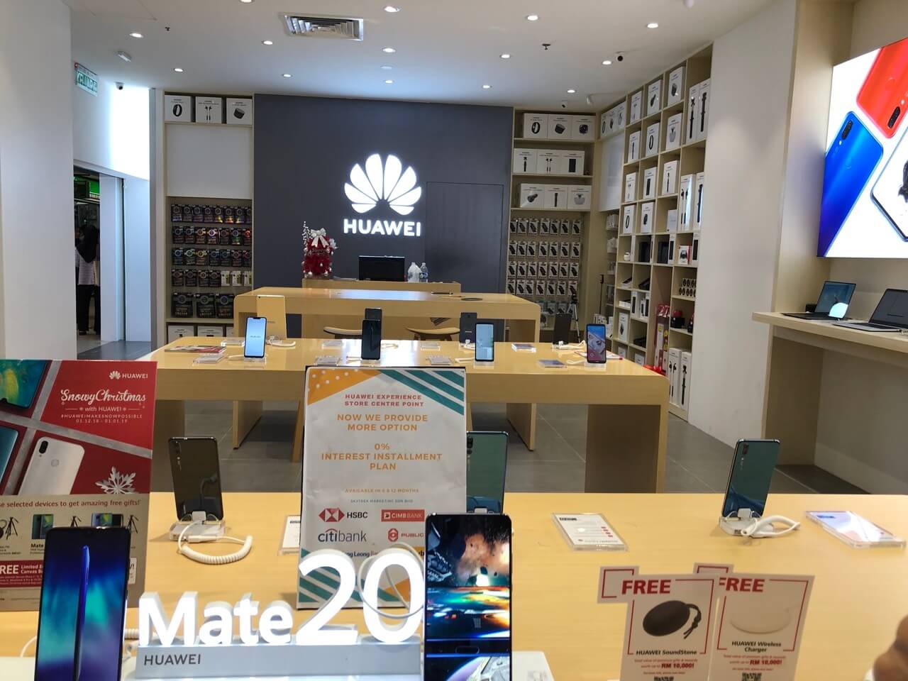 华为展柜