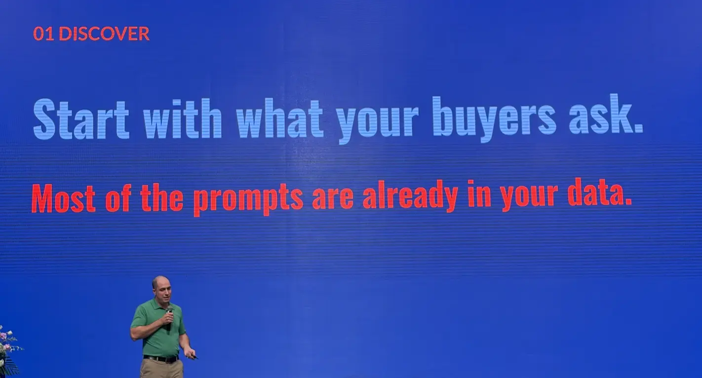 Start with what your buyers ask
