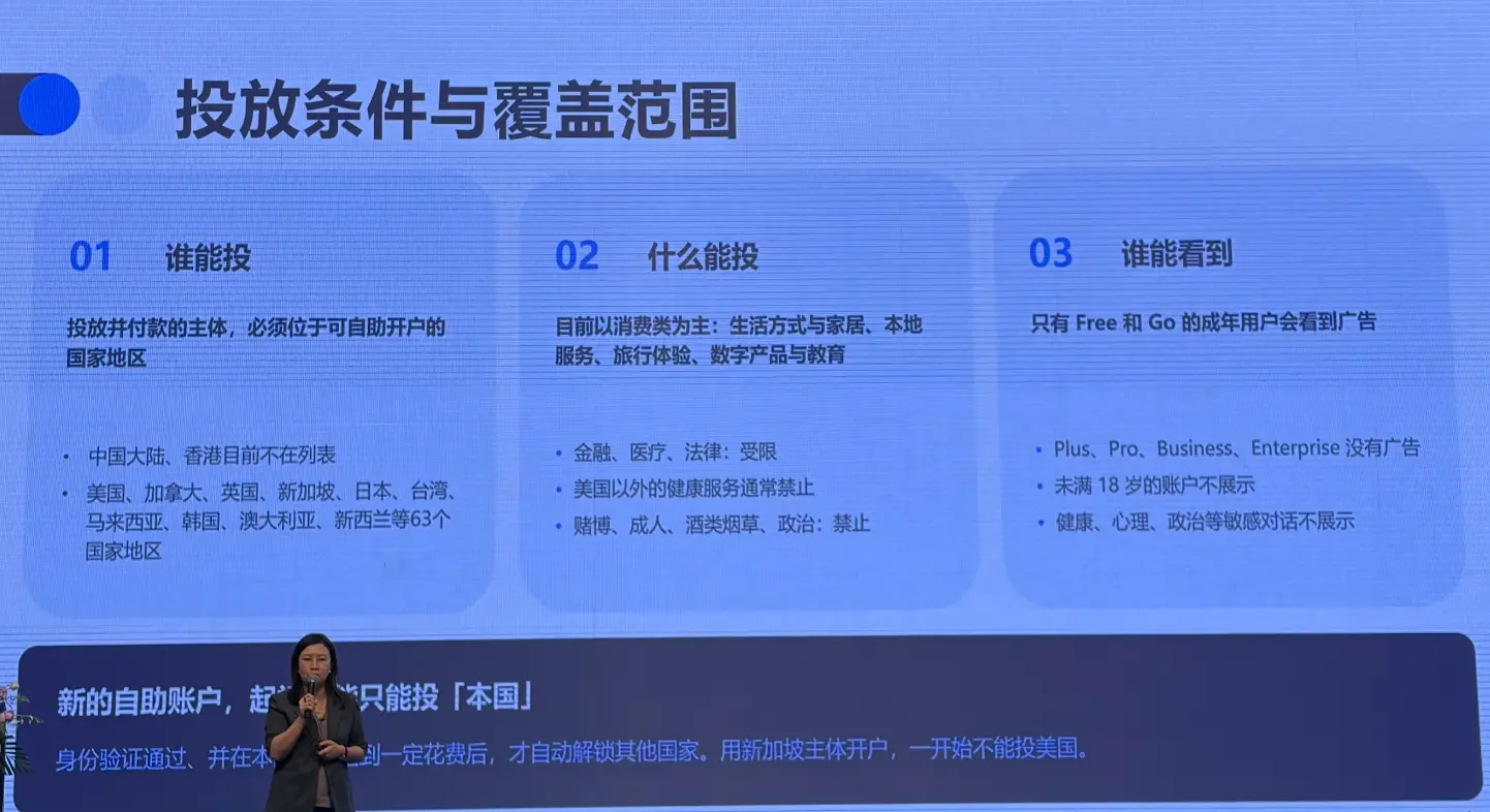 投放条件与覆盖范围