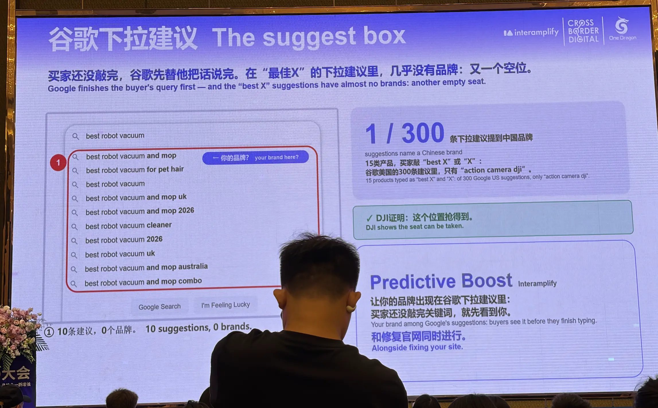 谷歌下拉建议 The suggest box